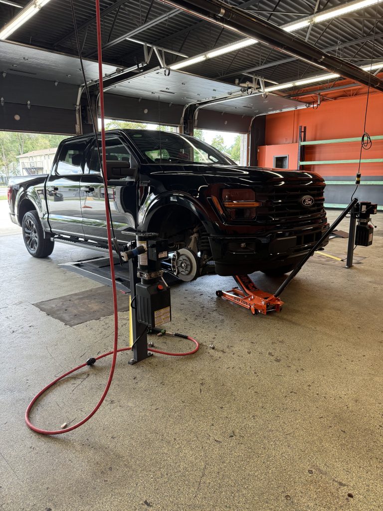 Truck tire service