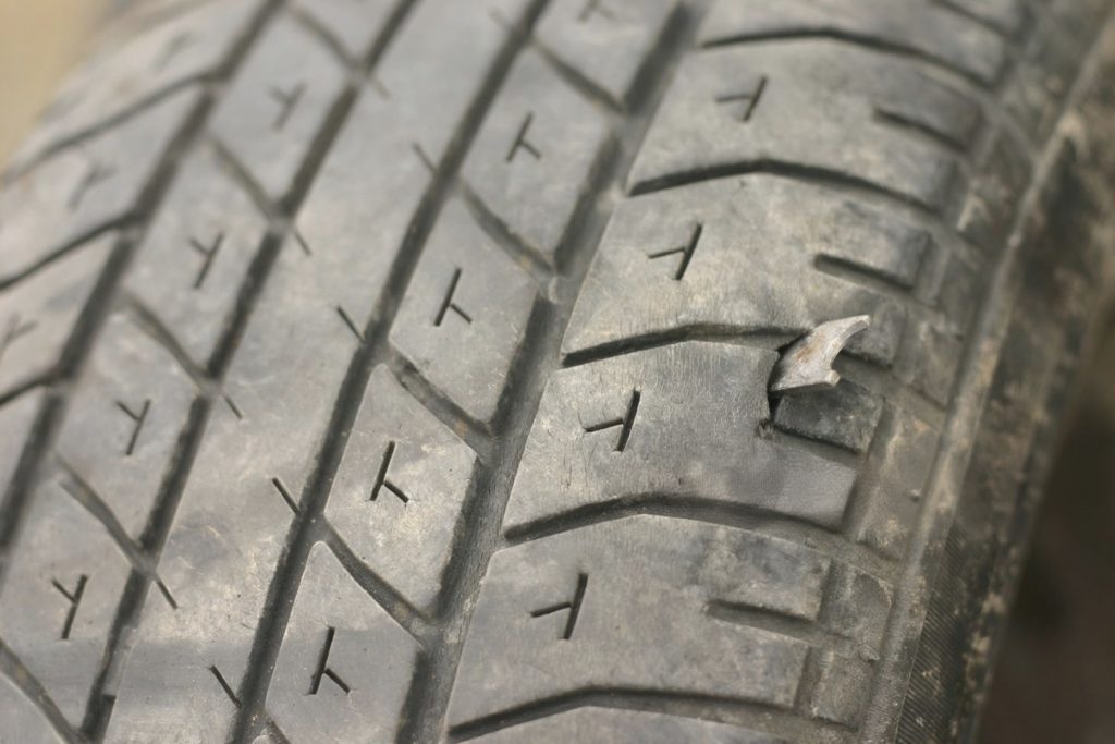 Tire puncture